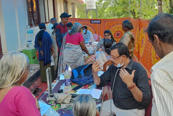 Medical Camp at St.Alphonsa Church, Sinkarappally